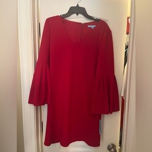 Deep red Antonio Melanie dress. never been worn!  Perfect for Christmas event!